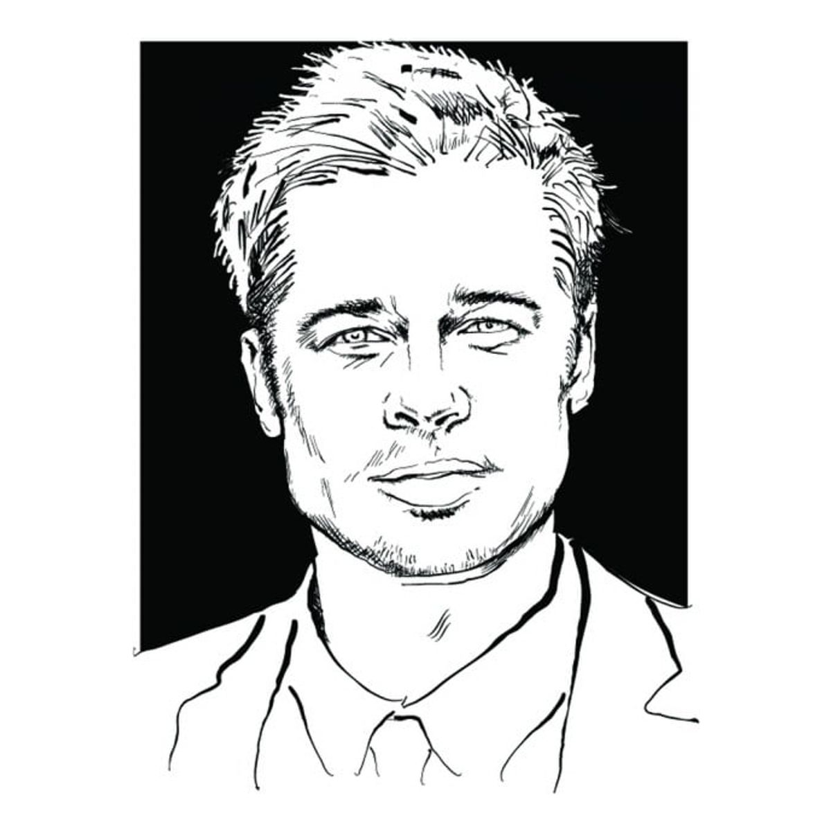 Decomural Brad Pitt Movies Film WS-33941, marca GENERICO - Foto Principal