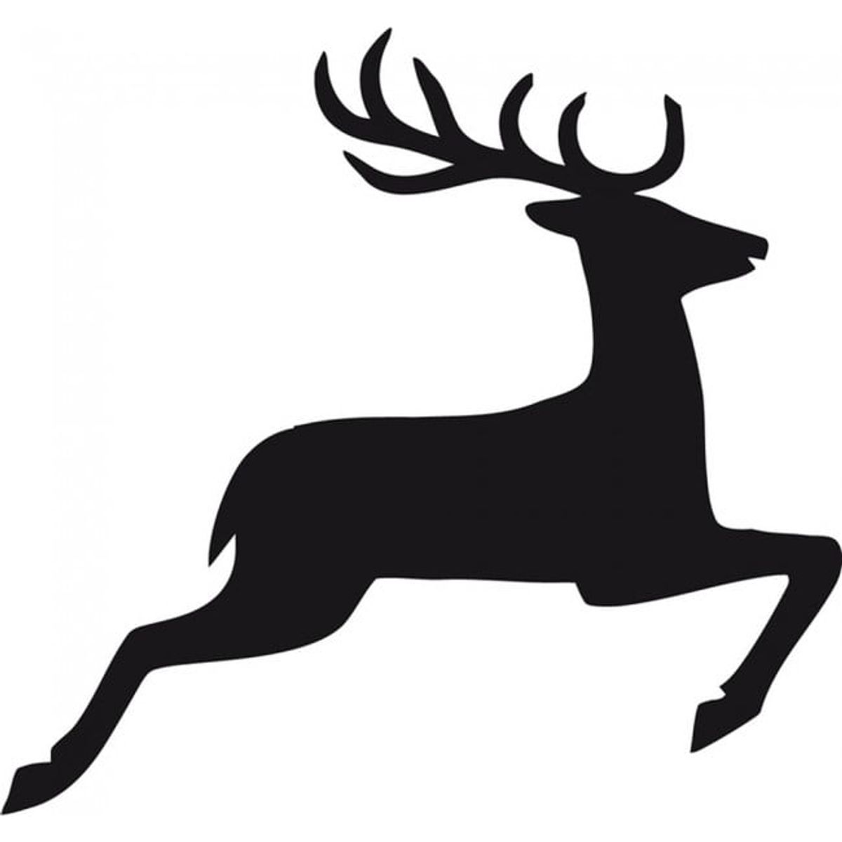 GENERICO - Decomural Leaping Stag Woodland Animals WS-18538