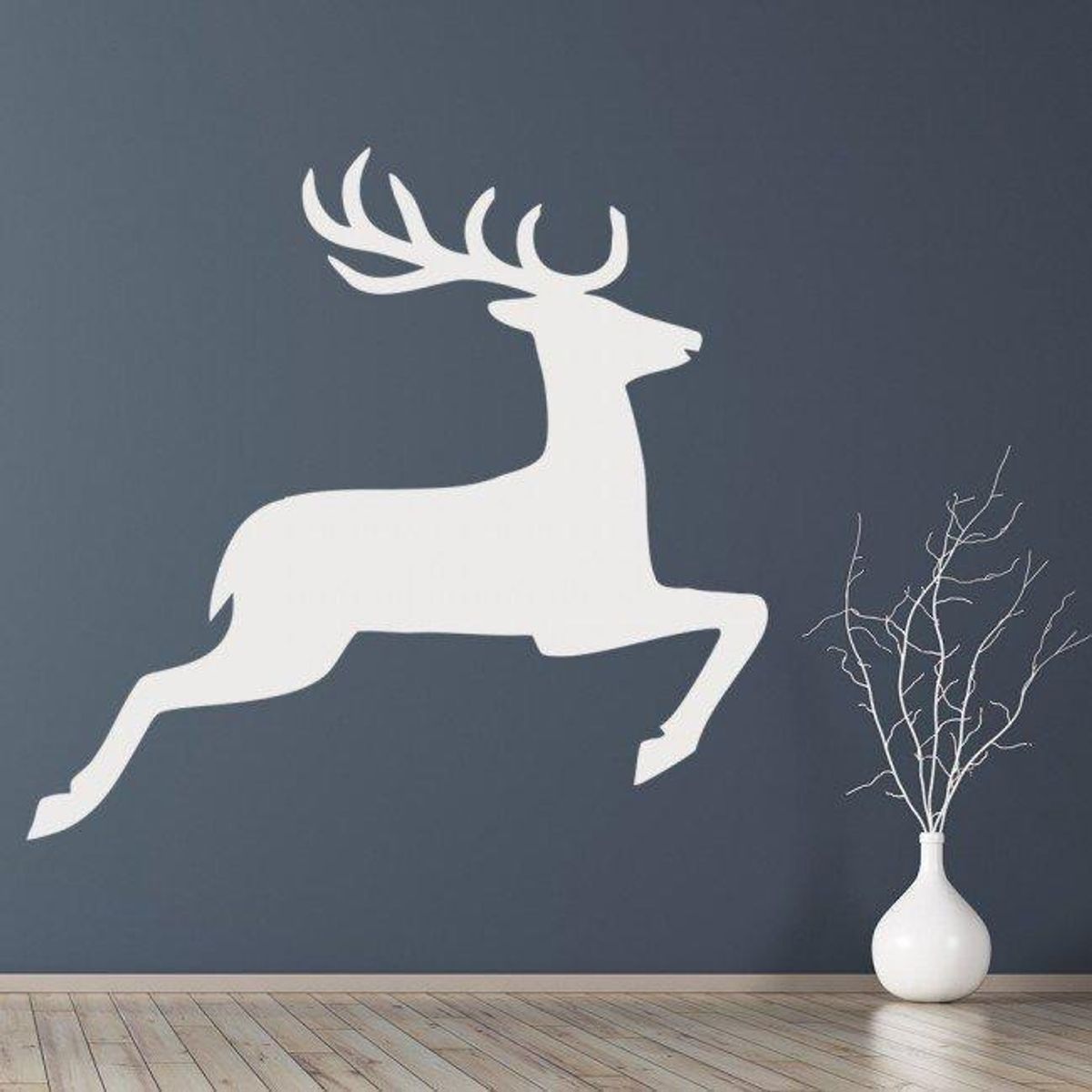 GENERICO - Decomural Leaping Stag Woodland Animals WS-18538