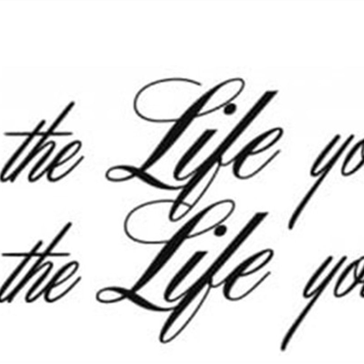 GENERICO - Decomural Love The Life Love WS-32374