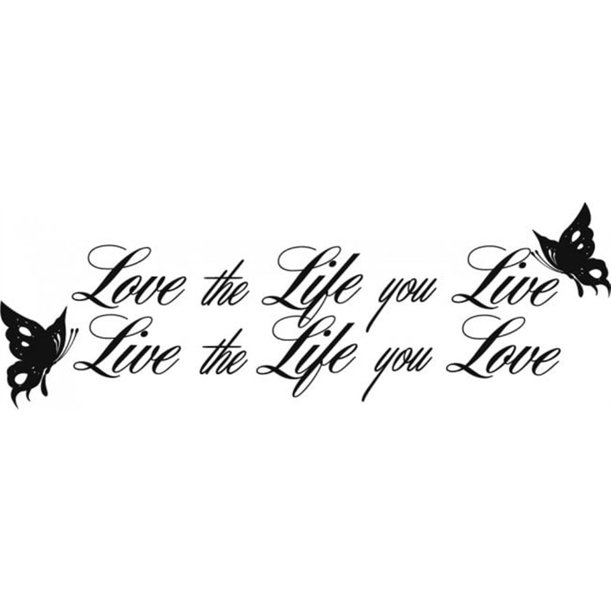 GENERICO - Decomural Love The Life Love WS-32374