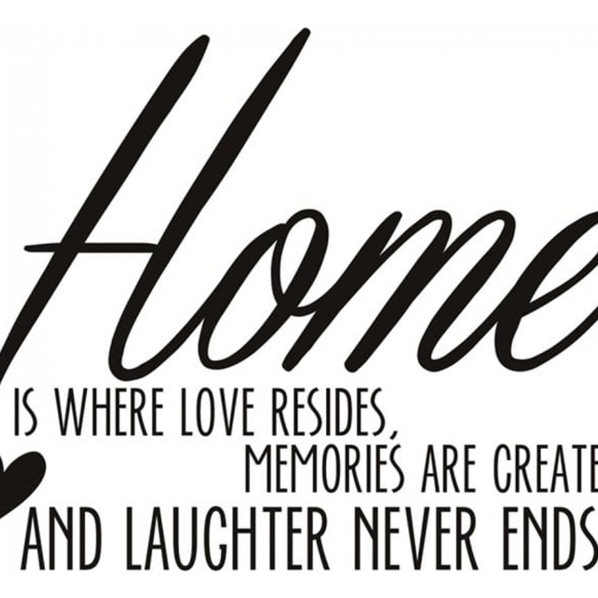 GENERICO - Decomural Home And Love Family WS-32375