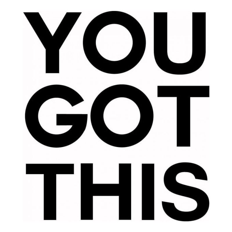 GENERICO - Decomural You Got This Inspirational WS-43920