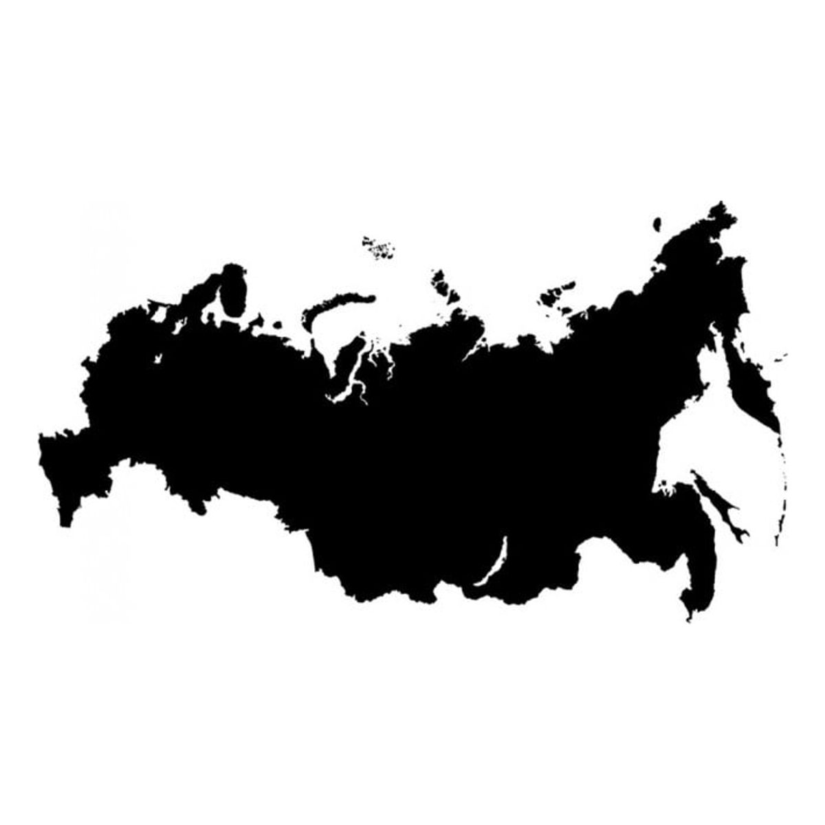 GENERICO - Decomural Russia Map Educational WS-18564