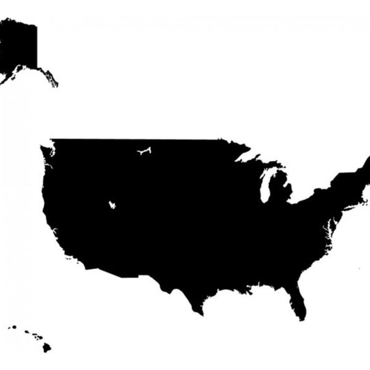 GENERICO - Decomural America Map Usa Map WS-18565