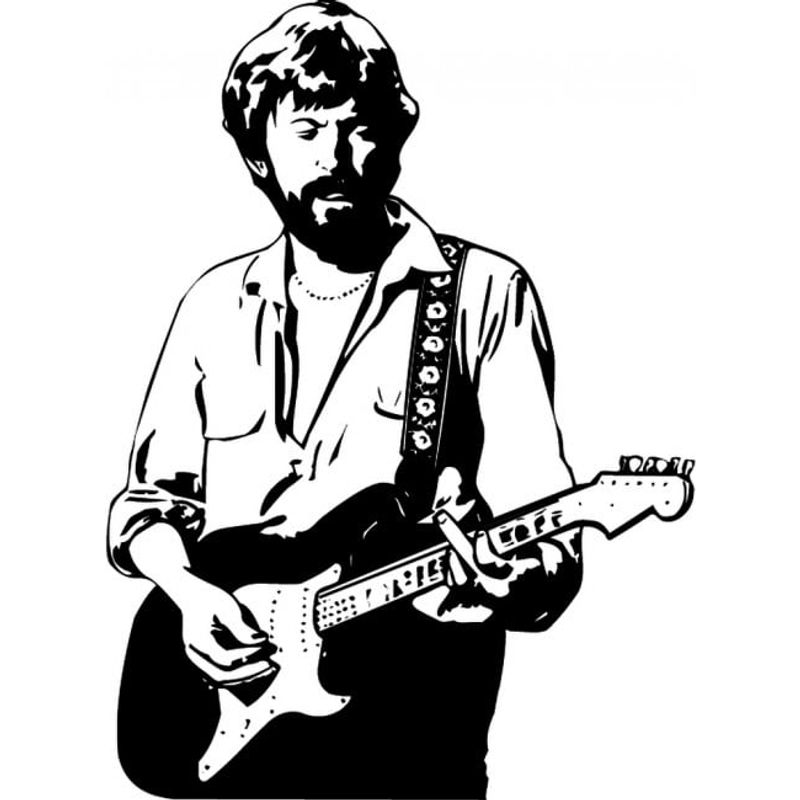 GENERICO - Decomural Eric Clapton Guitar Music WS-33972