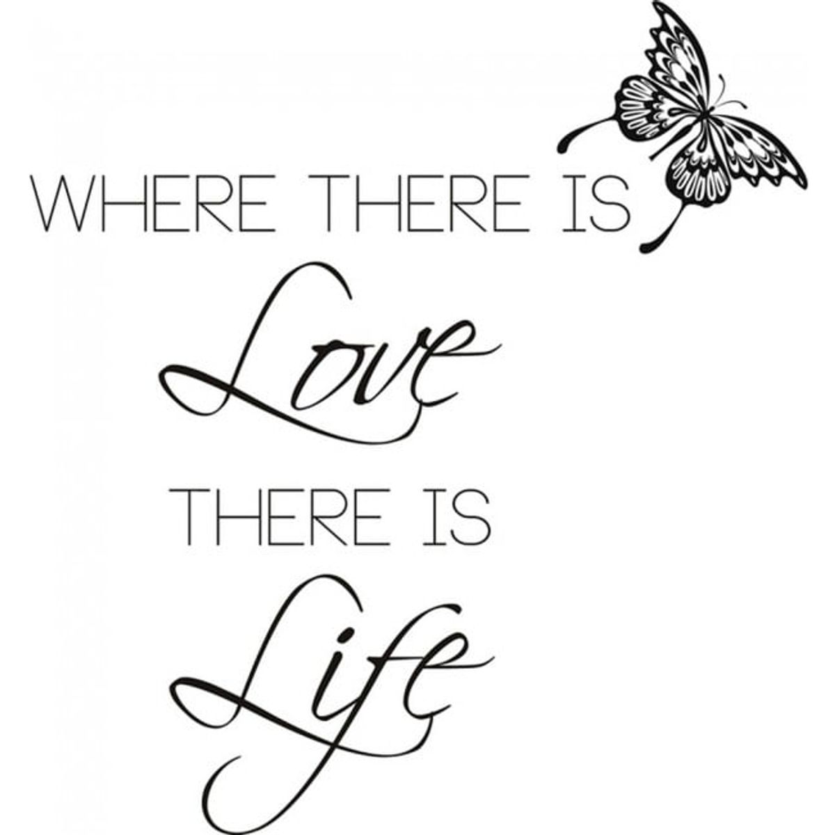 GENERICO - Decomural Where There Is Love Gandhi WS-32388