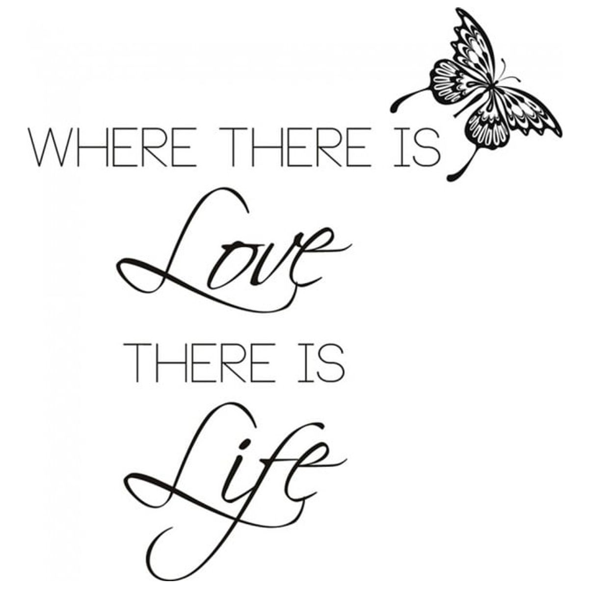 GENERICO - Decomural Where There Is Love Gandhi WS-32388