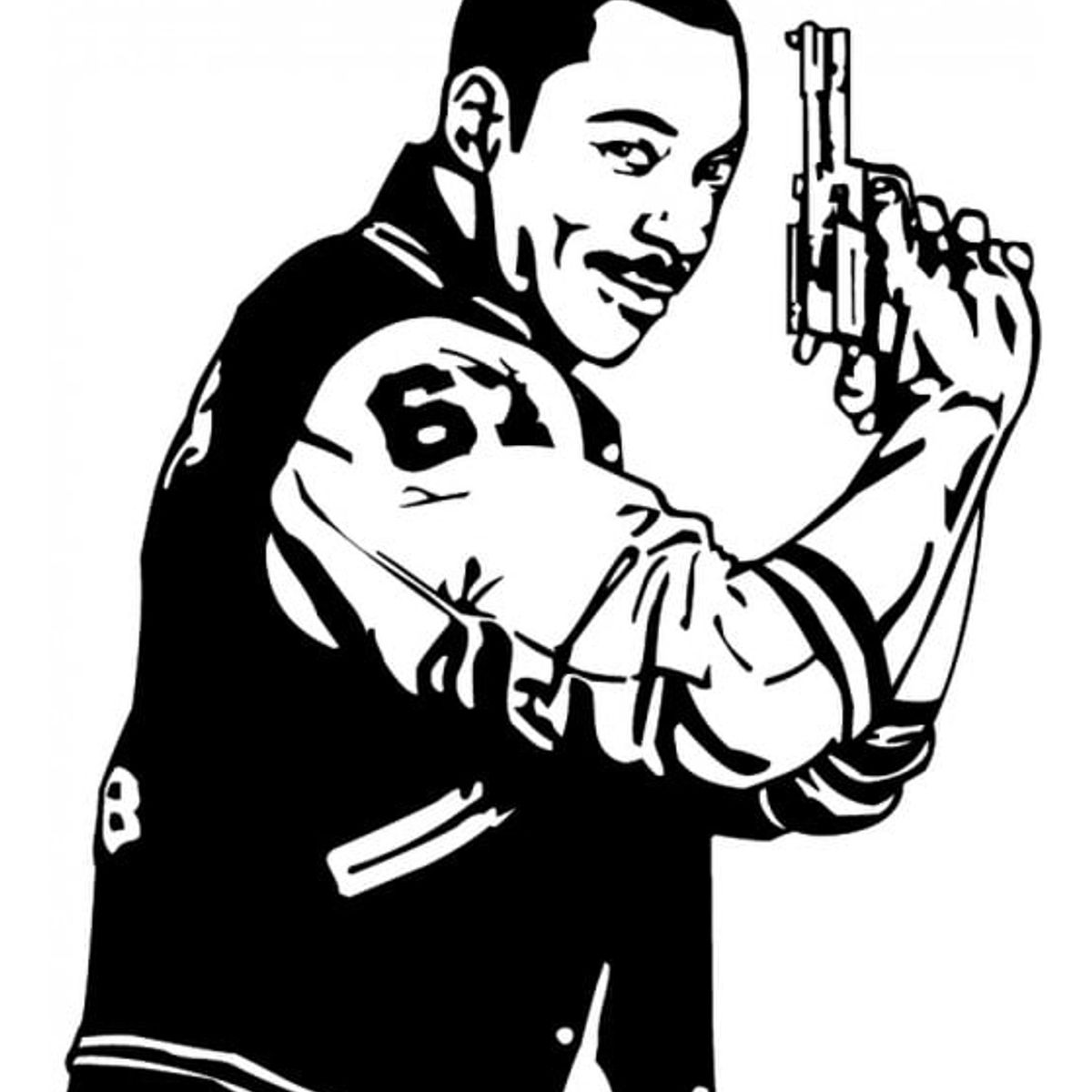 GENERICO - Decomural Eddie Murphy Movie Film WS-33975