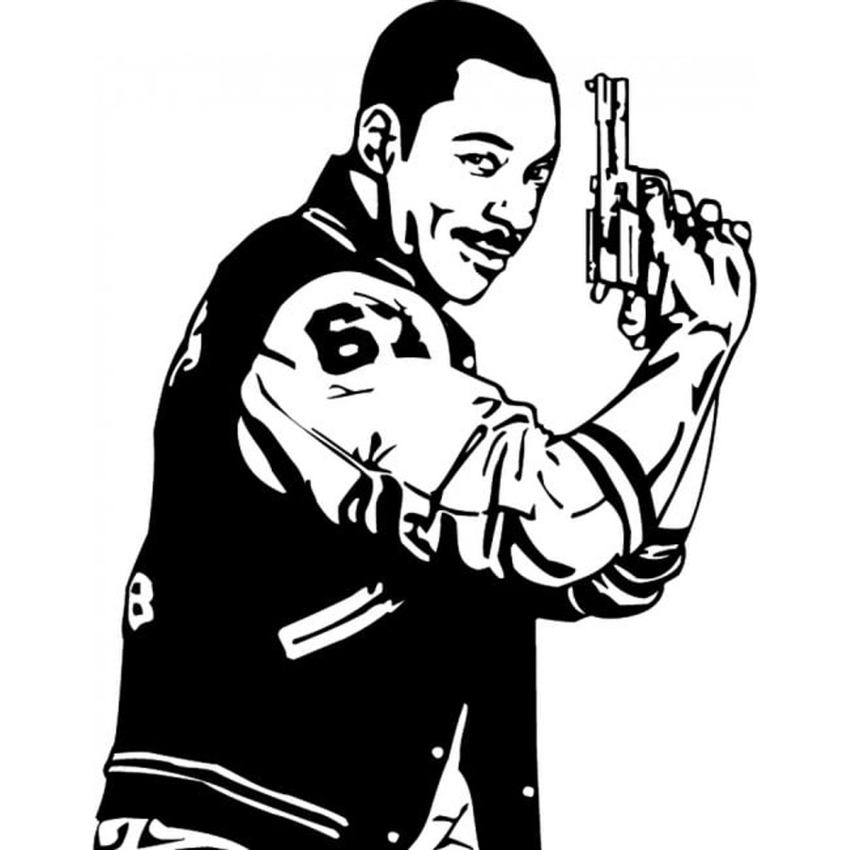 GENERICO - Decomural Eddie Murphy Movie Film WS-33975