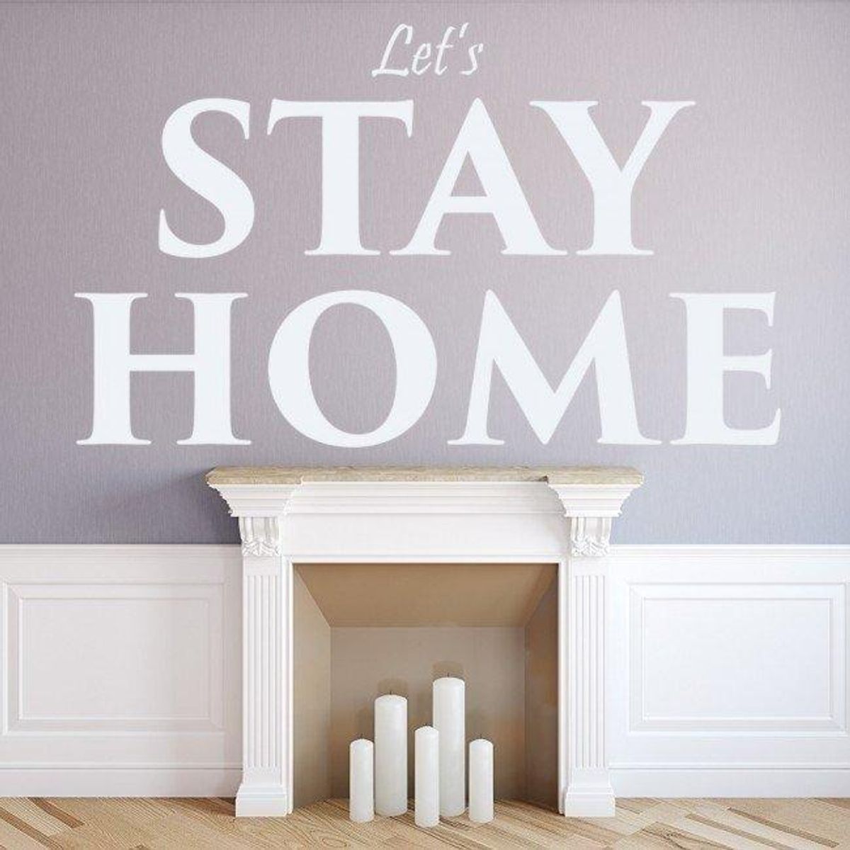 GENERICO - Decomural Stay Home Family WS-43926