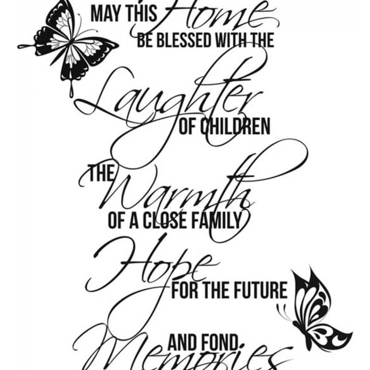 GENERICO - Decomural May This Home Family WS-32396