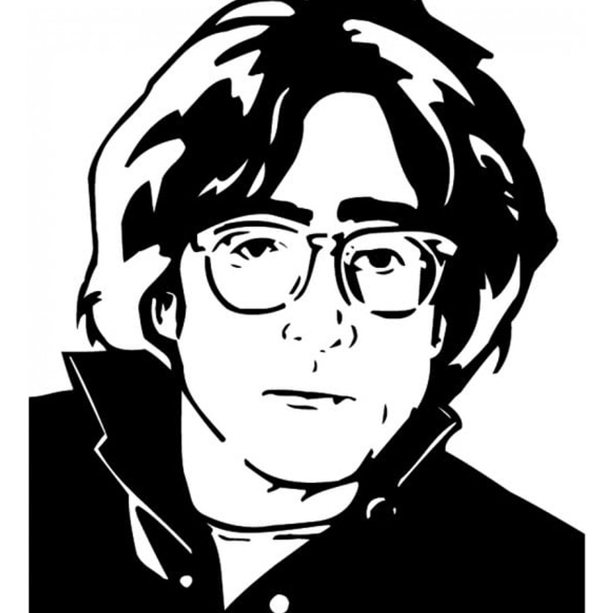 GENERICO - Decomural The Beatles John Lennon Musician WS-33980