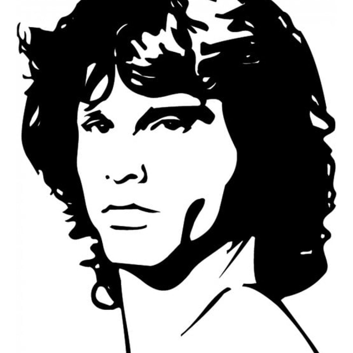 GENERICO - Decomural Jim Morrison The Doors Music WS-33987