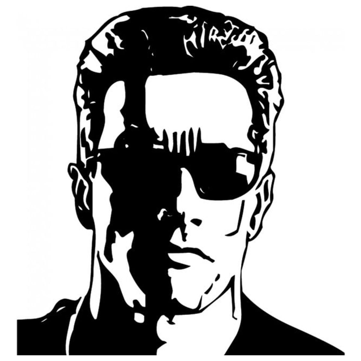 GENERICO - Decomural The Terminator Schwarzenegger WS-33993