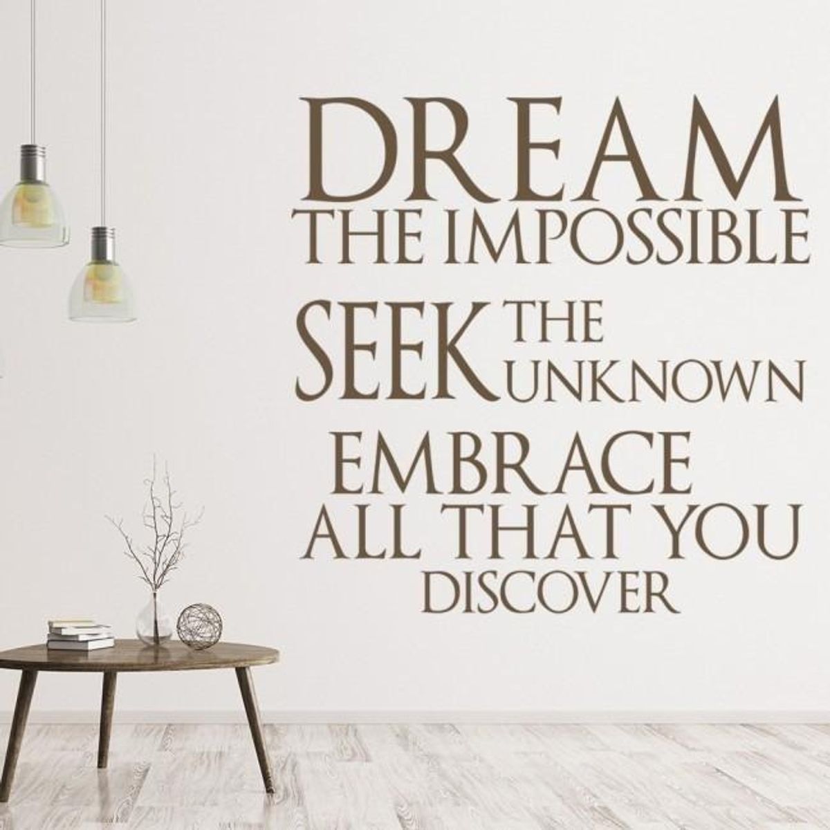 GENERICO - Decomural Dream The Impossible Inspirational WS-34049