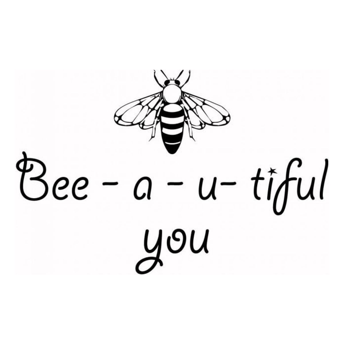 GENERICO - Decomural Bee-a-e-tiful You Inspirational WS-43936