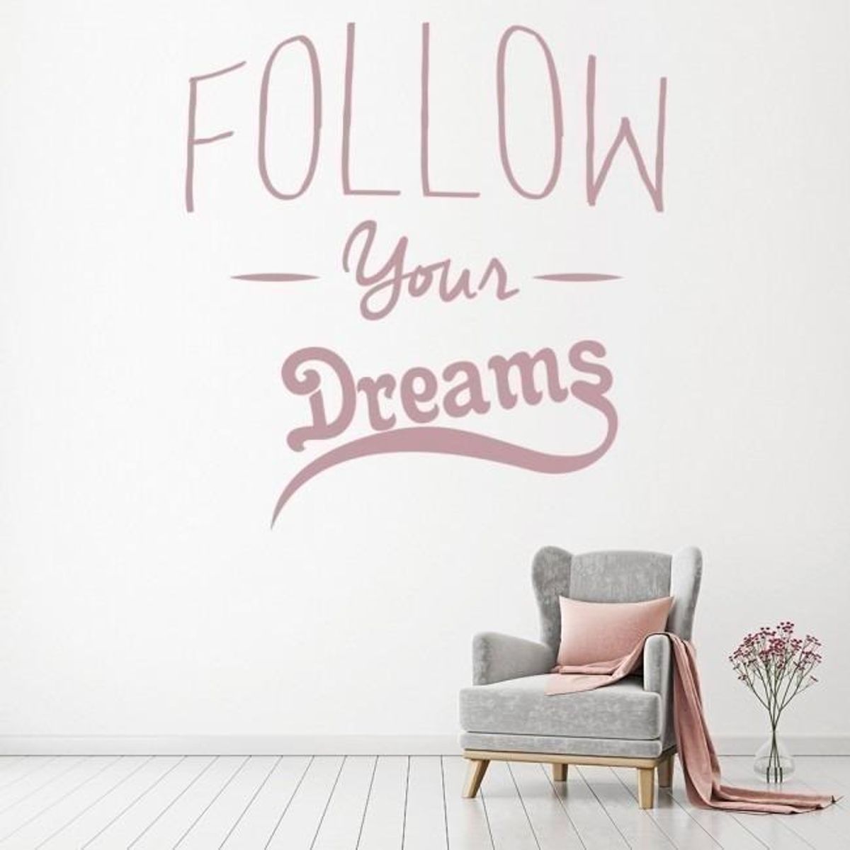 GENERICO - Decomural Follow Your Dreams Inspirational WS-43942