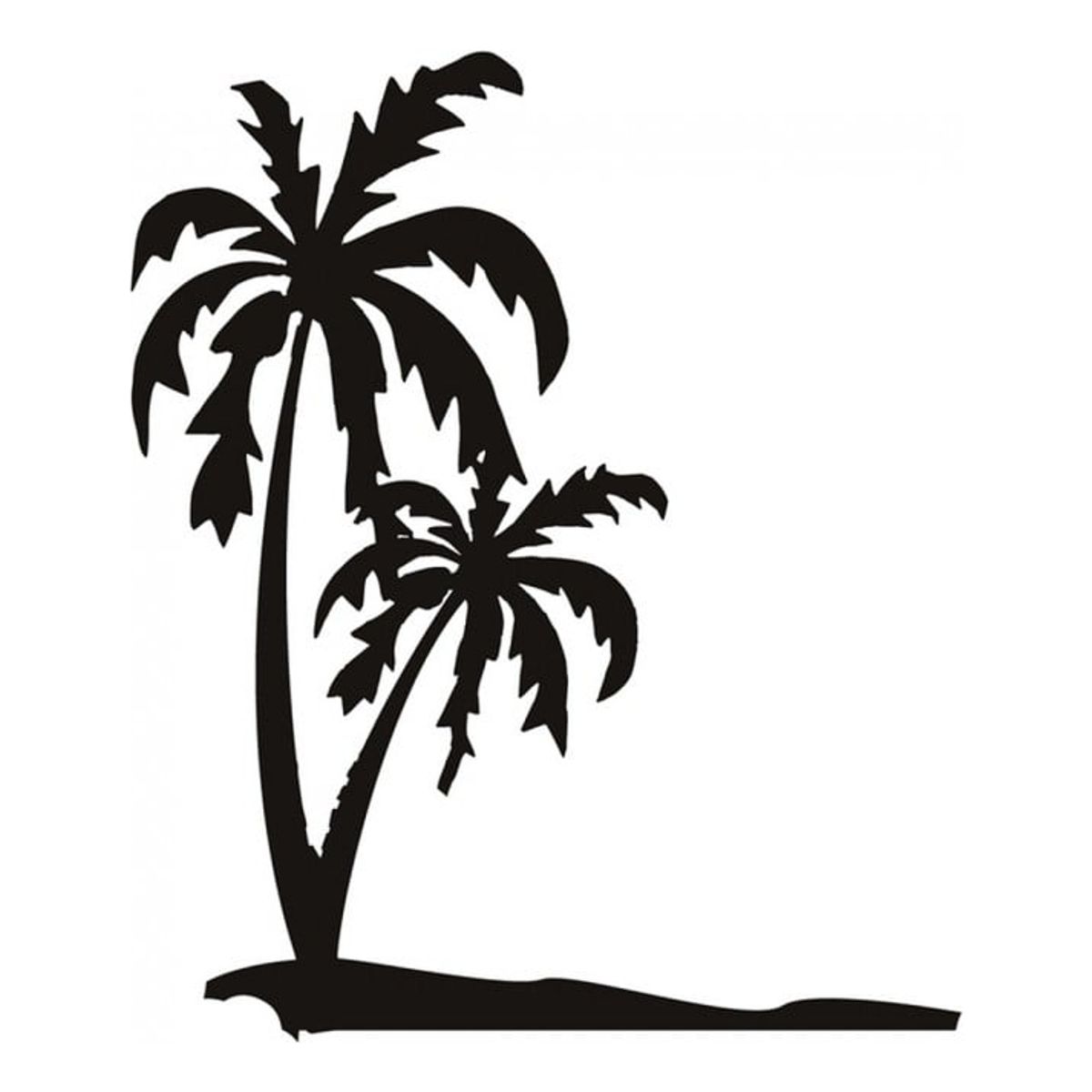 GENERICO - Decomural Palm Trees Tropical Beach WS-18569