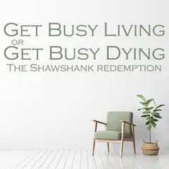 GENERICO - Decomural The Shawshank Redemption Get Busy Living WS-43988