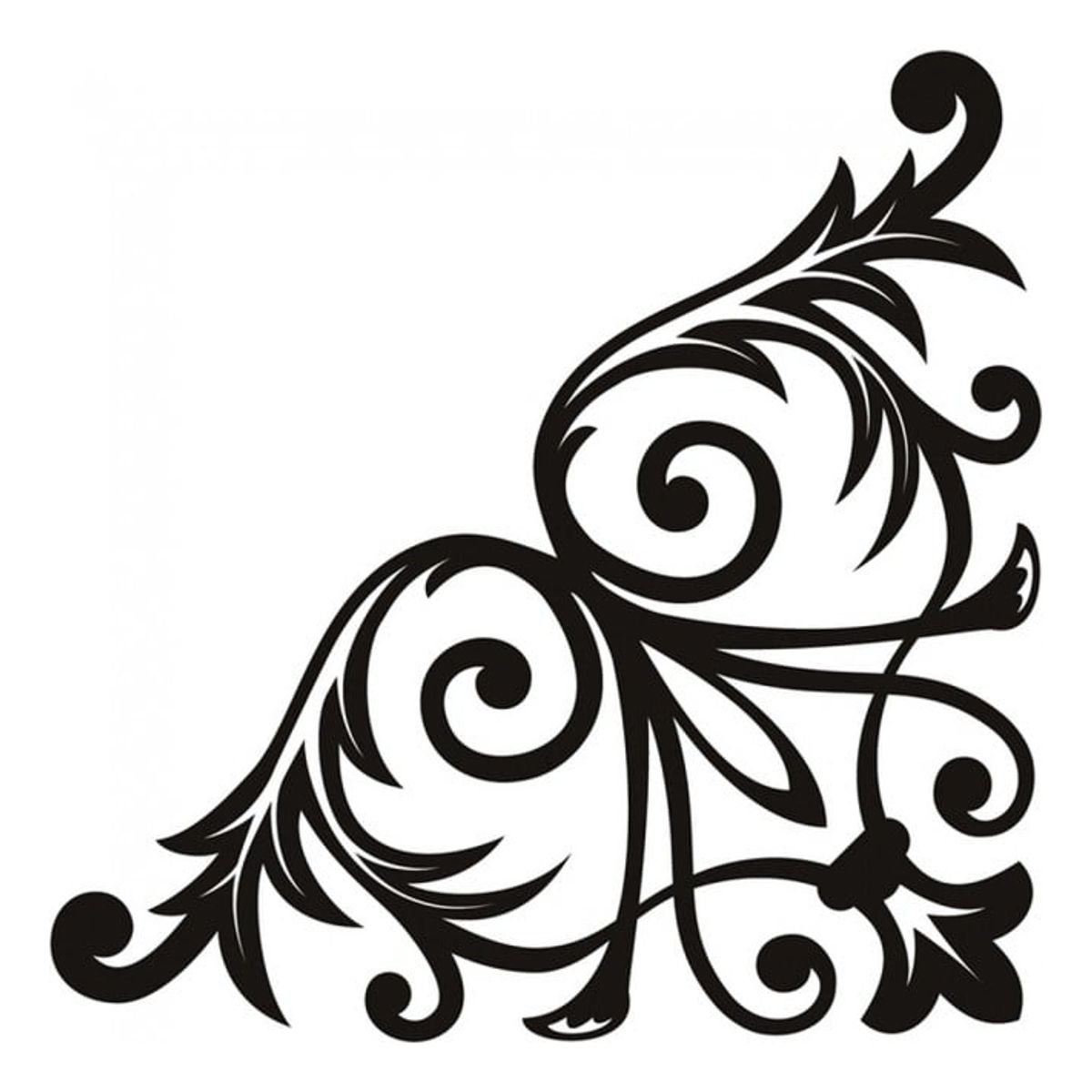Decomural Floral Damask Corner WS-18590, marca GENERICO - Foto Principal