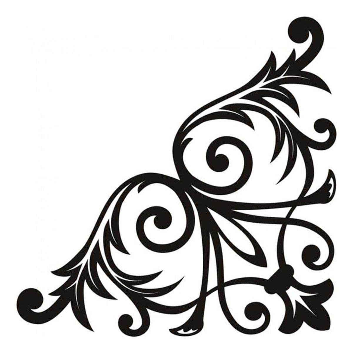 Decomural Floral Damask Corner WS-18590, marca GENERICO - Foto Principal