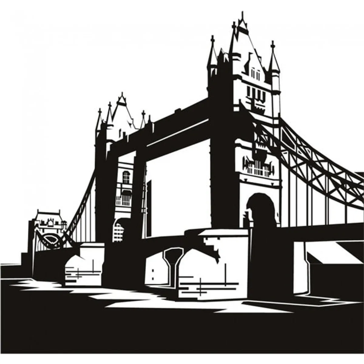 GENERICO - Decomural Tower Bridge London Landmark Scene WS-18596