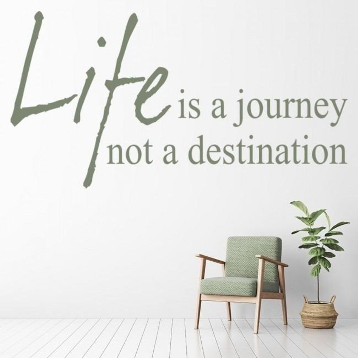 GENERICO - Decomural Life Is A Journey Inspirational WS-34068