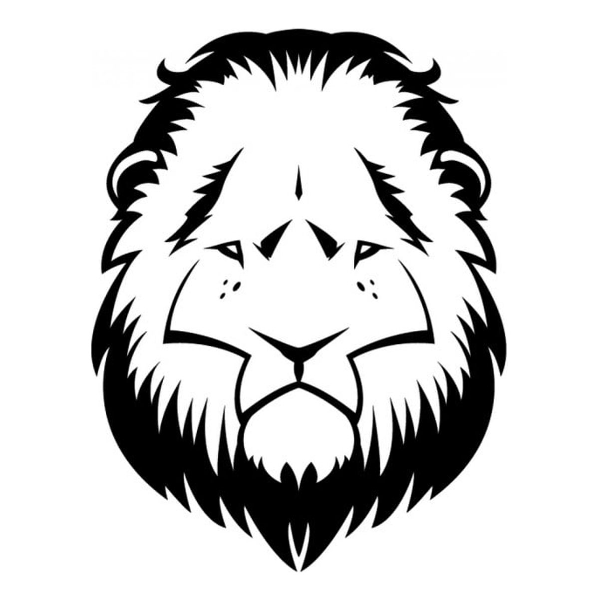 GENERICO - Decomural Lion Portrait African Animals WS-34069