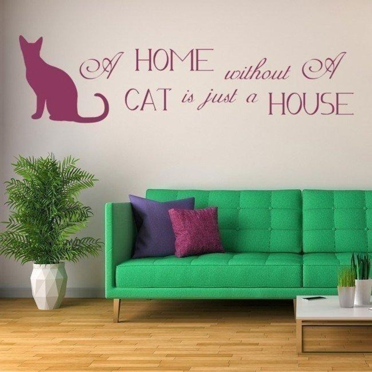 GENERICO - Decomural A Home Without A Cat WS-44007