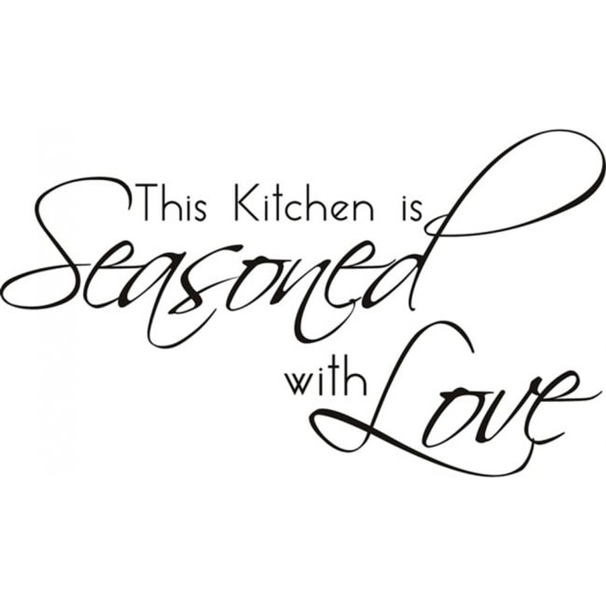 GENERICO - Decomural Seasoned With Love Family WS-32438