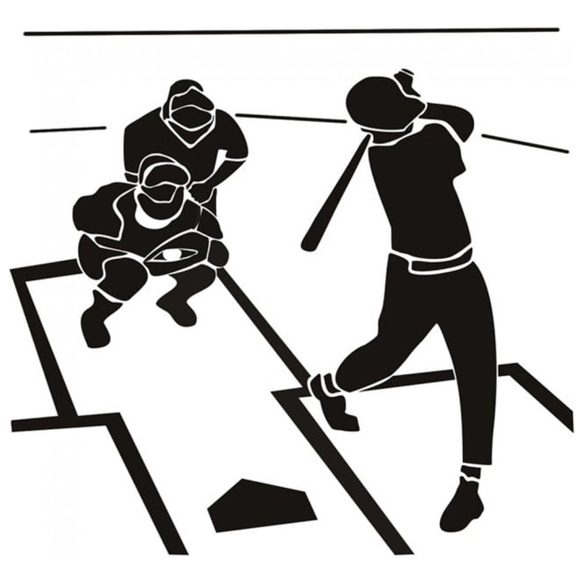 GENERICO - Decomural Baseball Game American Sports WS-18633