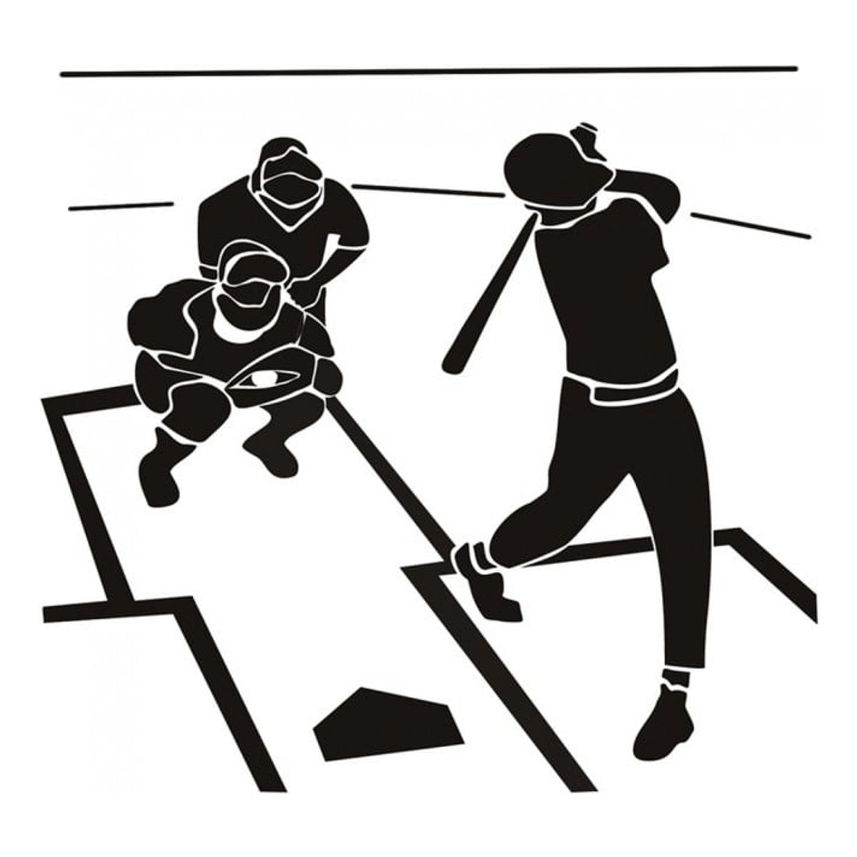 GENERICO - Decomural Baseball Game American Sports WS-18633