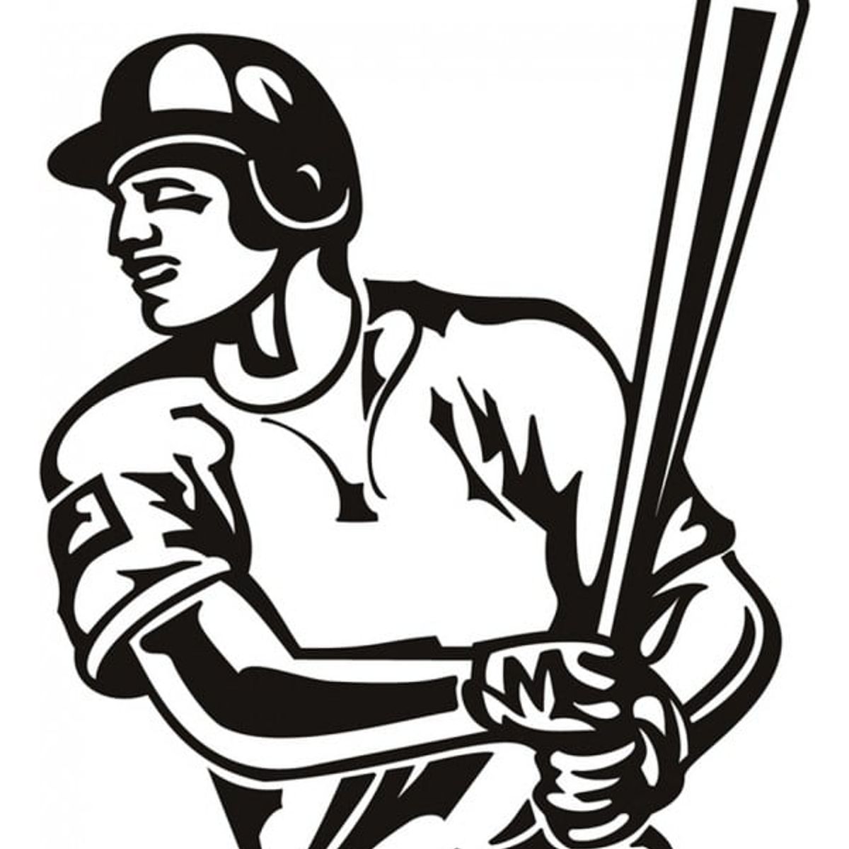 GENERICO - Decomural Baseball Batsman Sports WS-18634