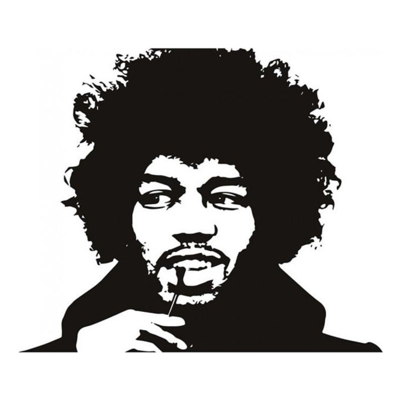 GENERICO - Decomural Jimi Hendrix Rock Musician WS-32463