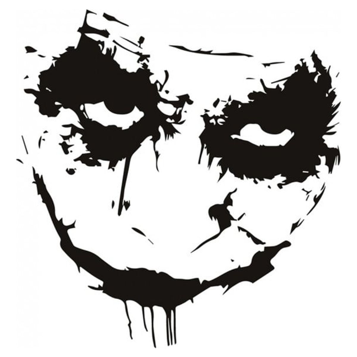 GENERICO - Decomural The Joker Batman Heath Ledger Icon WS-32471