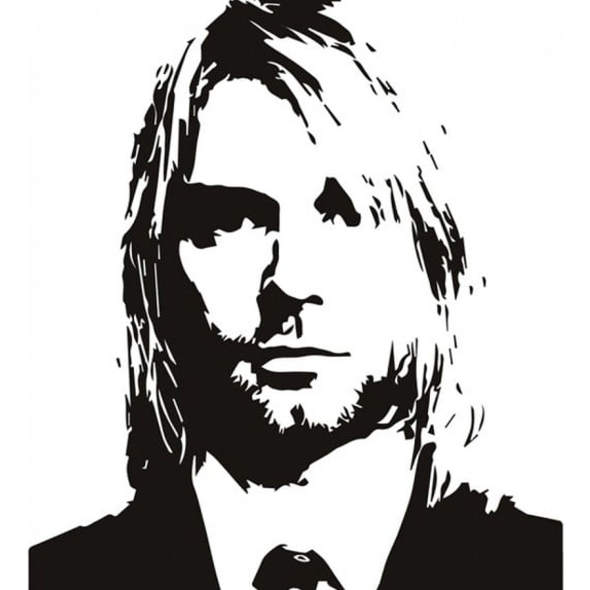 GENERICO - Decomural Kurt Cobain Nirvana Rock Music WS-32472