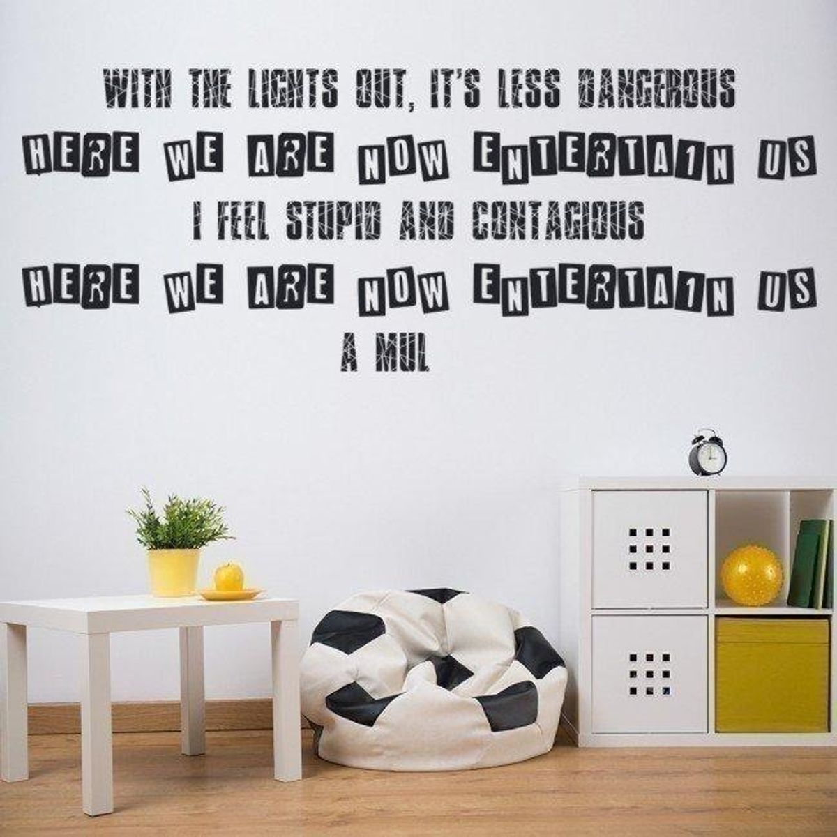 GENERICO - Decomural Smells Like Teen Spirit Nirvana WS-34098