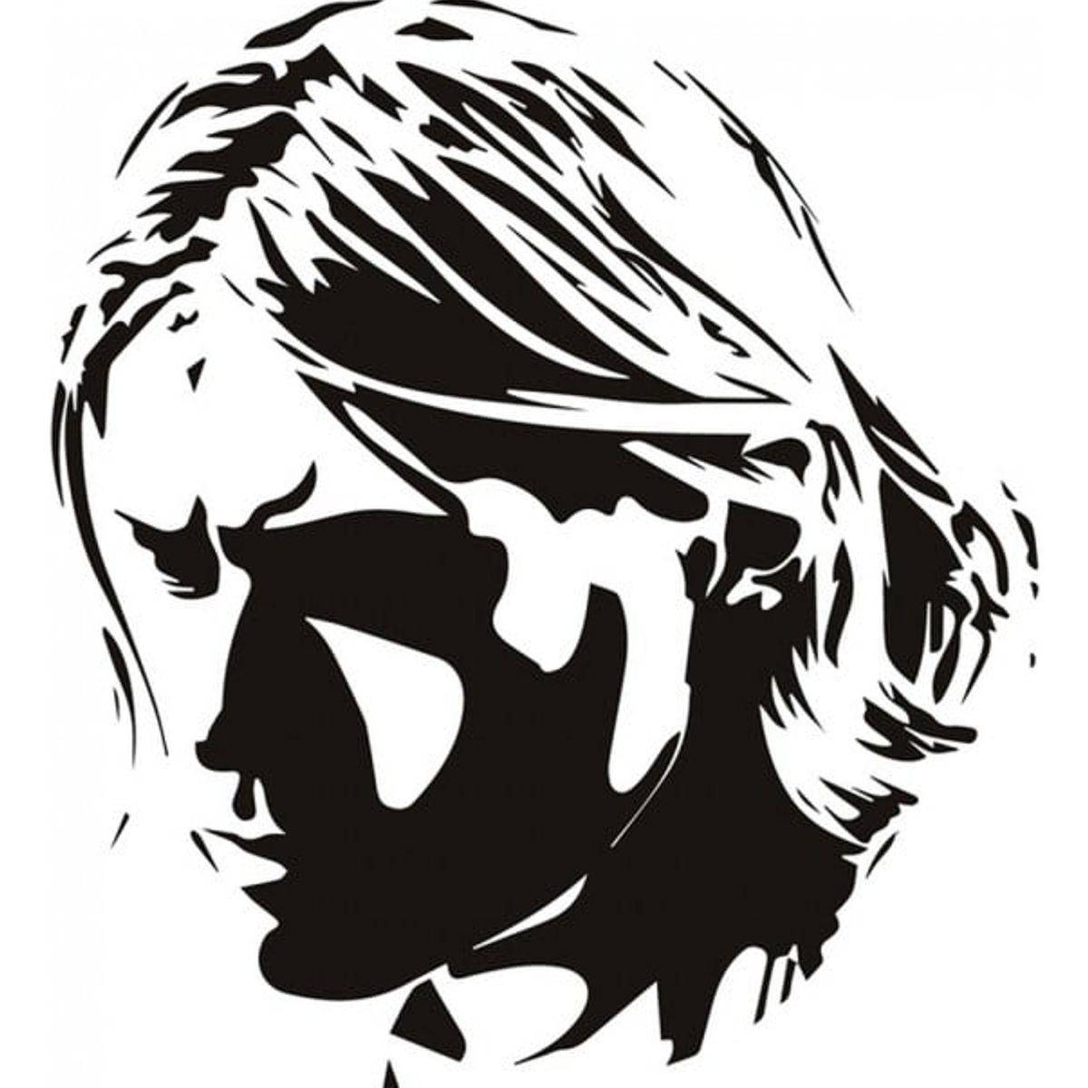 GENERICO - Decomural Kurt Cobain Rock Music Nirvana WS-32473