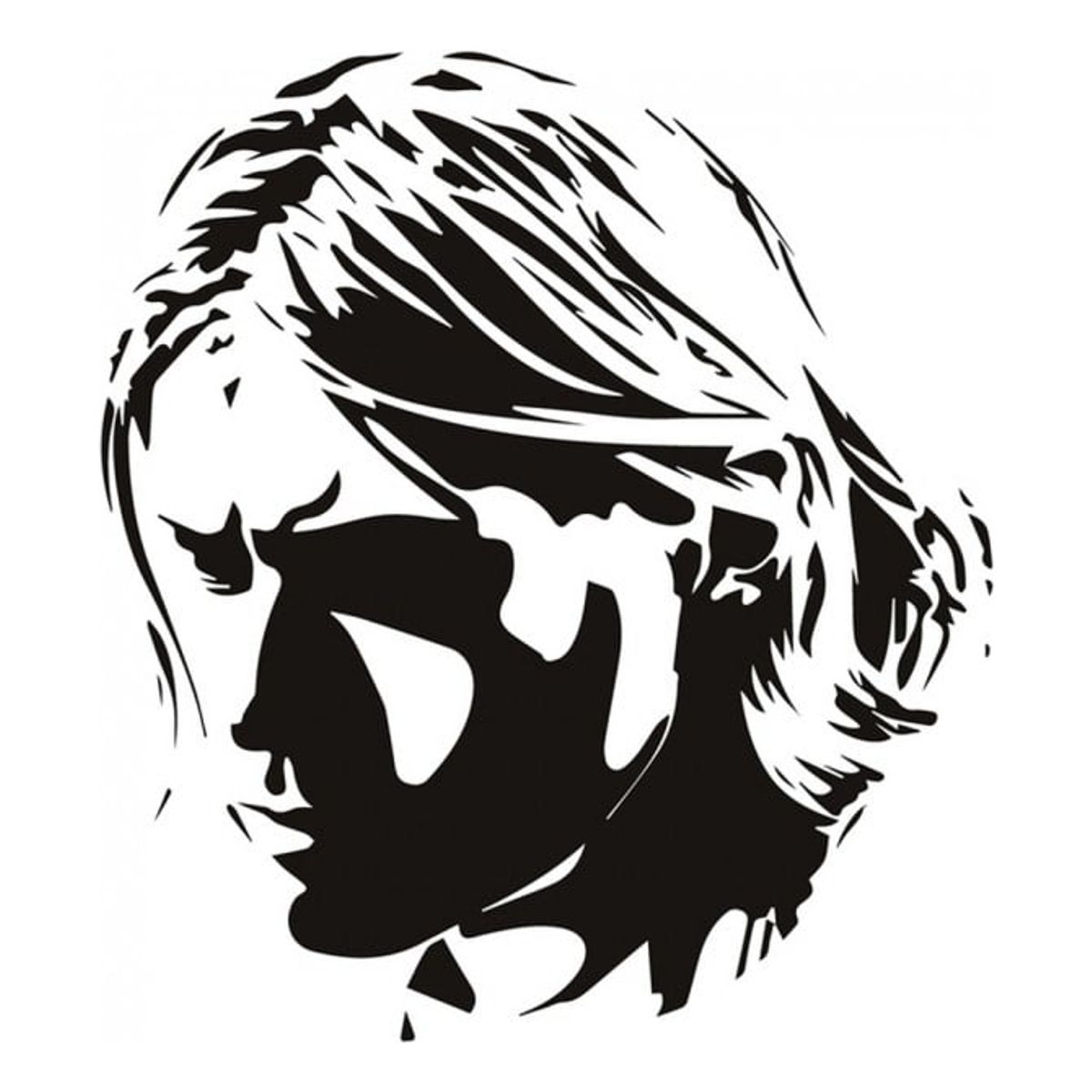 GENERICO - Decomural Kurt Cobain Rock Music Nirvana WS-32473