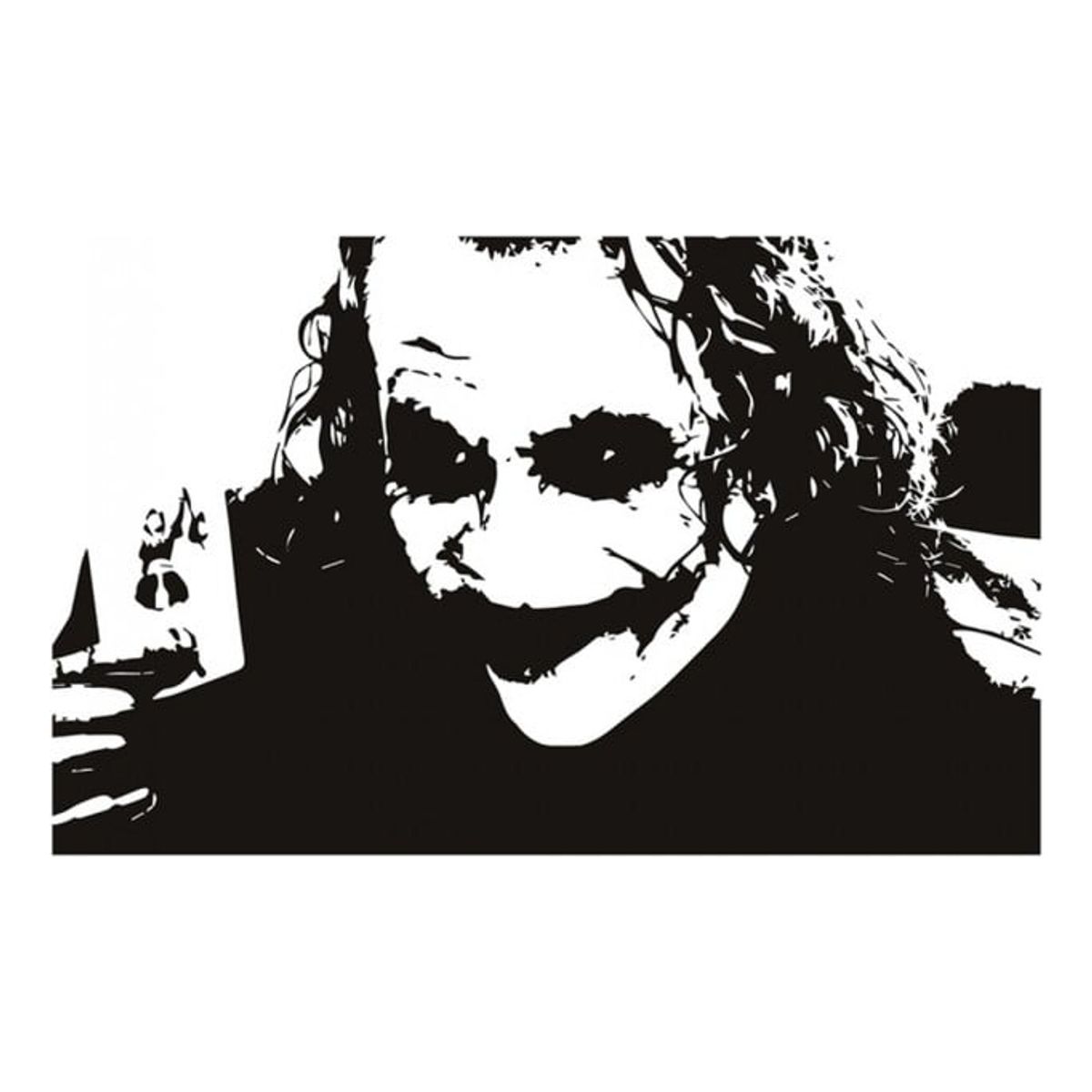 GENERICO - Decomural Heath Ledger The Joker Batman WS-32482