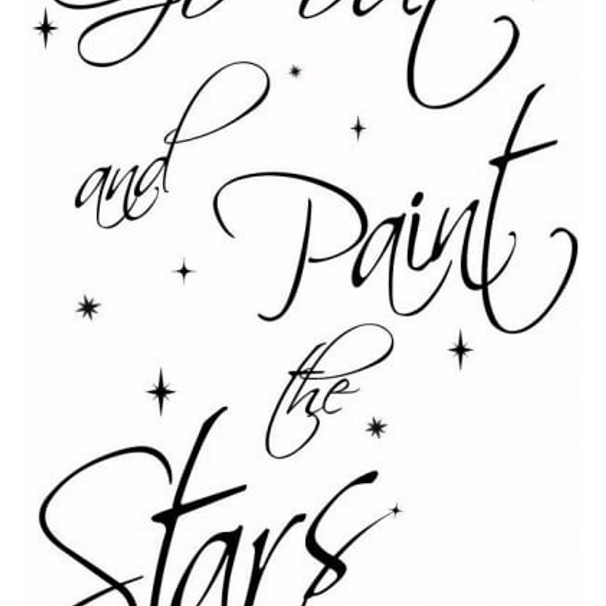 GENERICO - Decomural Paint The Stars Van Gogh Inspirational WS-44017