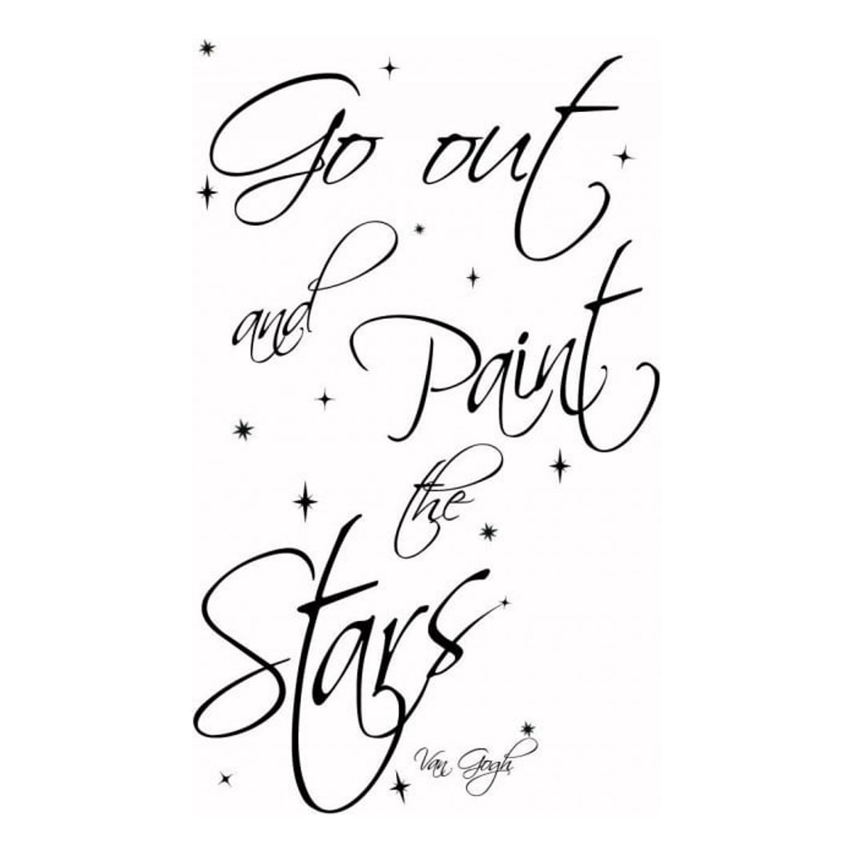 GENERICO - Decomural Paint The Stars Van Gogh Inspirational WS-44017