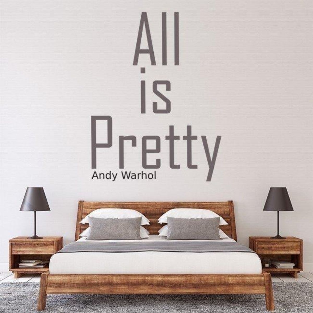 GENERICO - Decomural All Is Pretty Andy Warhol Life WS-44020