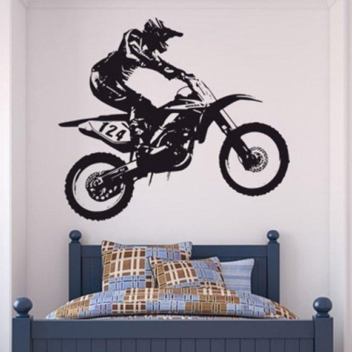 GENERICO - Decomural Dirt Bike Trick Motocross Motorbike WS-18655