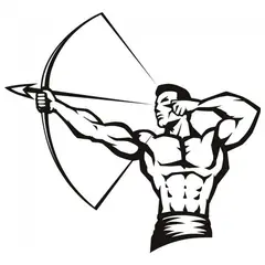 GENERICO - Decomural Archery Bow Arrow WS-18657