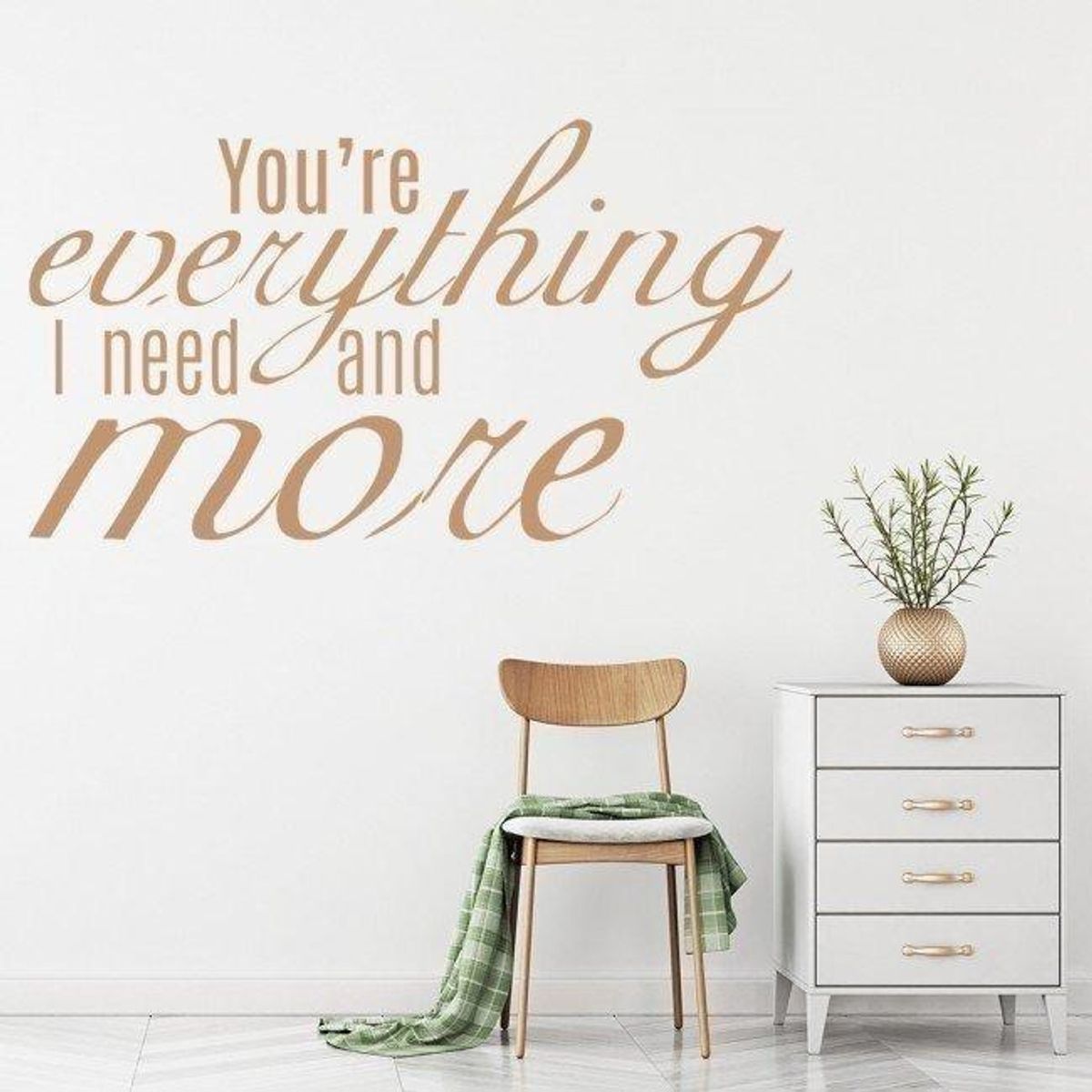 GENERICO - Decomural Everything I Need Halo Beyonce Song Lyric WS-44041