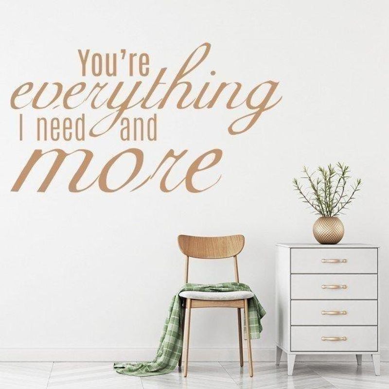 GENERICO - Decomural Everything I Need Halo Beyonce Song Lyric WS-44041
