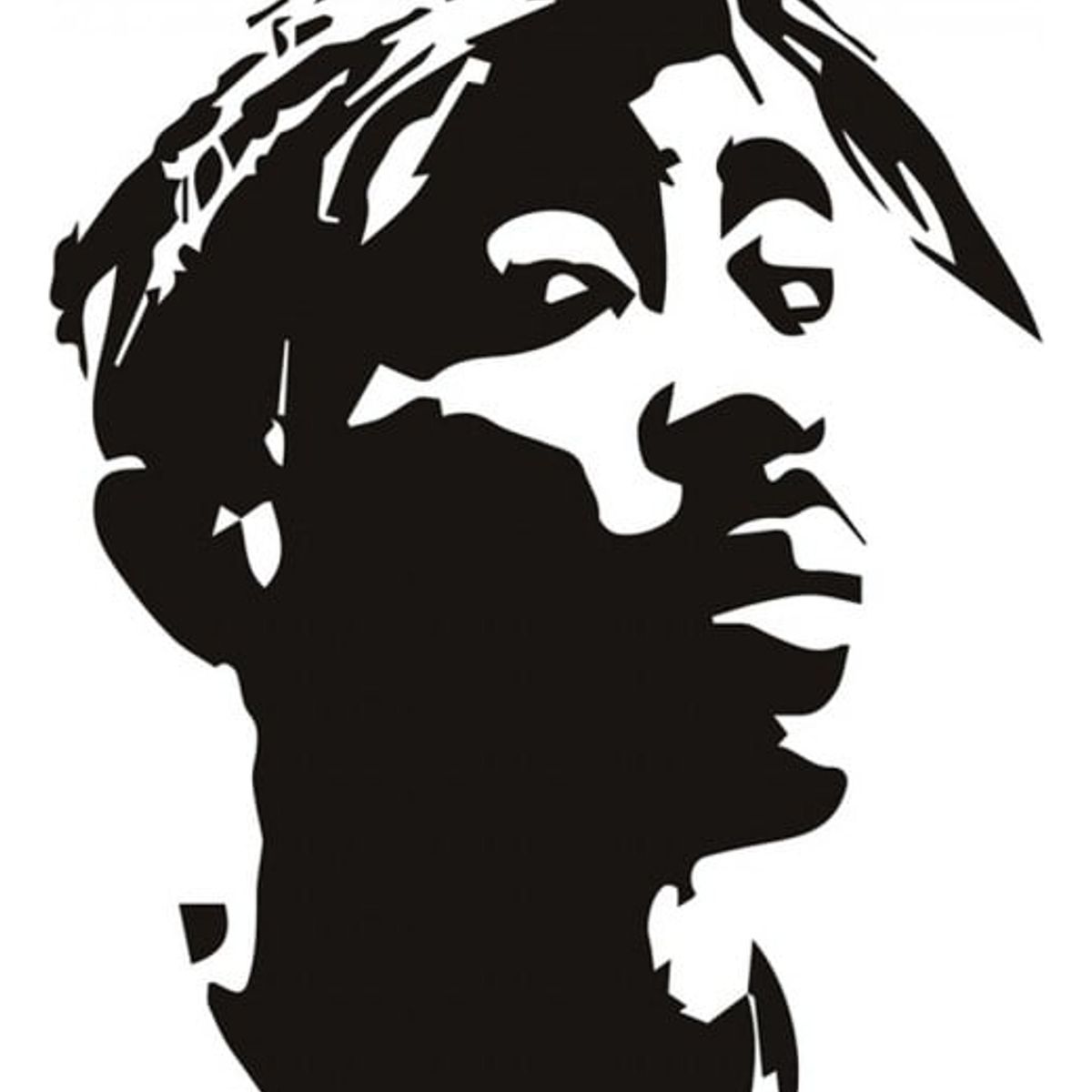 Decomural 2pac Rapper Tupac Shakur Music WS-32487, marca GENERICO - Foto Principal