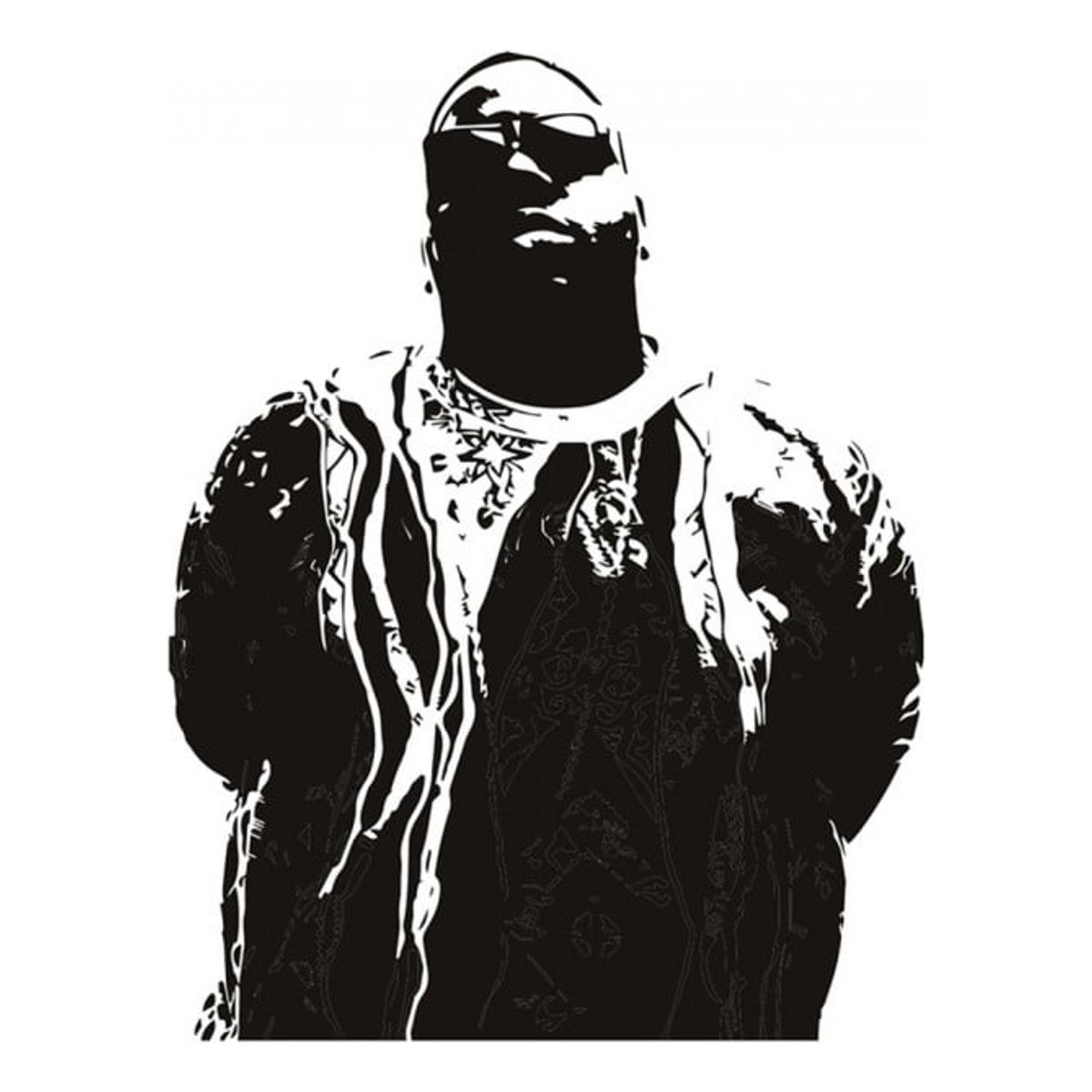 GENERICO - Decomural Notorious Big Rapper Music WS-32490